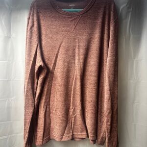 Men's Rust Long Sleeve Shirt
